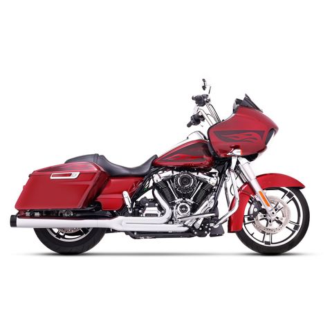 Rinehart 2-Into-1 Exhaust For Harley