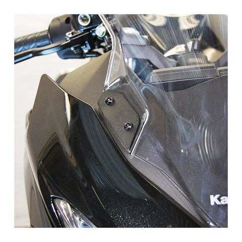 New Rage Cycles Mirror Block Off Plates Kawasaki Ninja 400 2018-2023