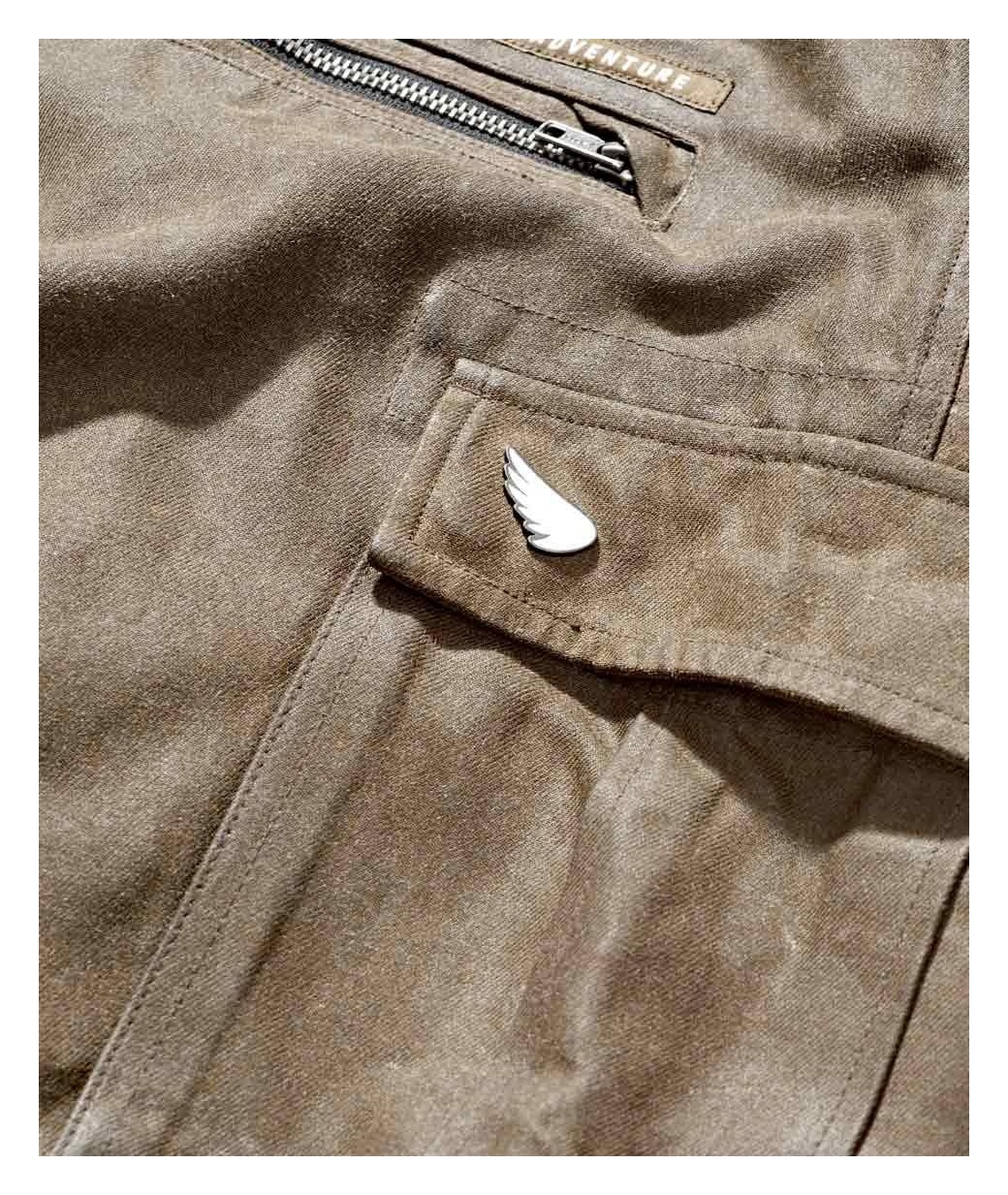 saint adventure waxed jacket