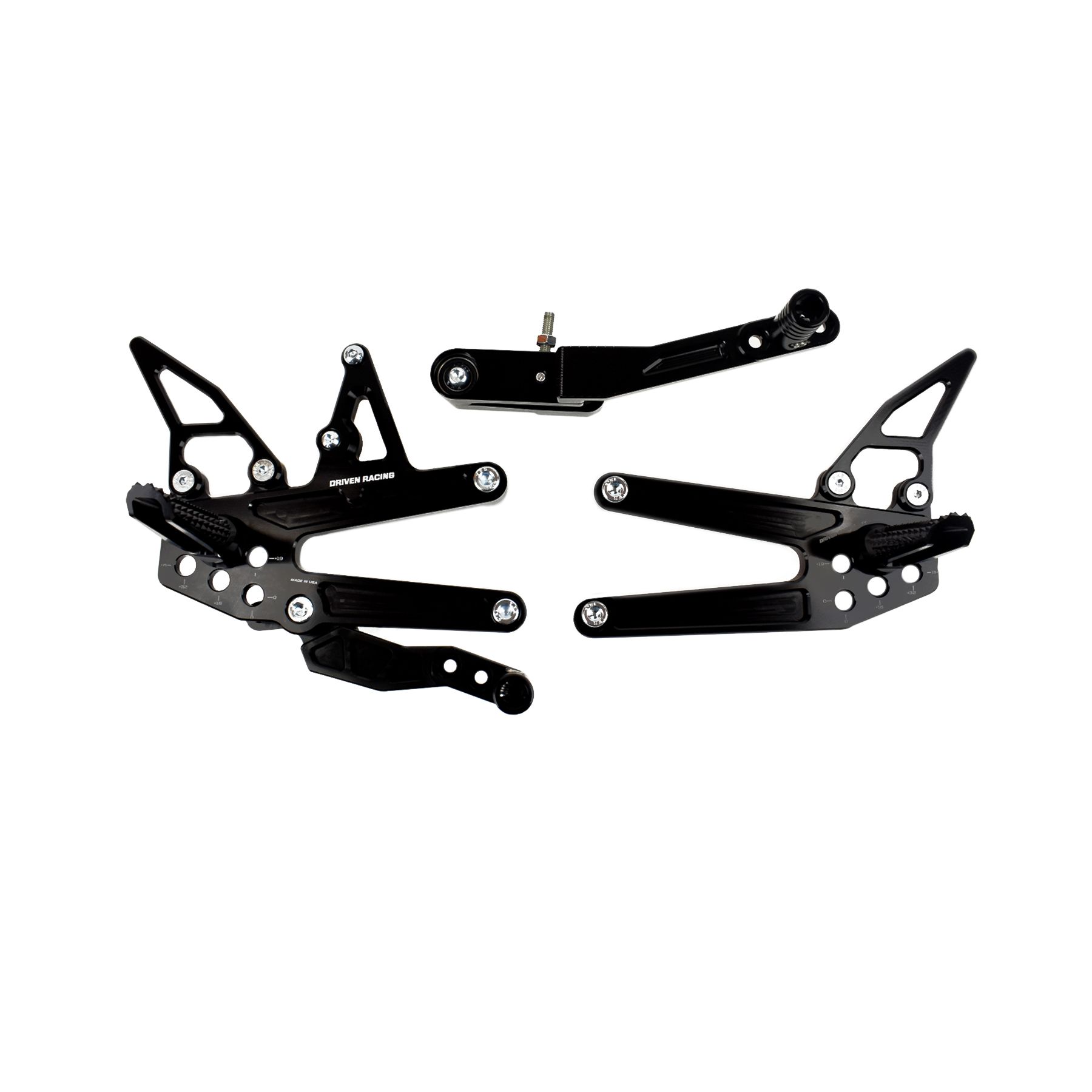 Driven Racing TT Rearsets Suzuki GSXR1000 / R 2017-2025