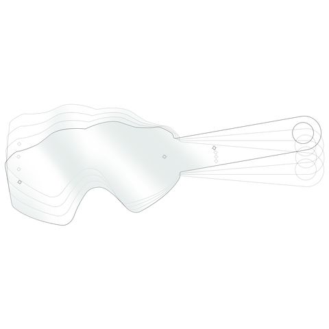 509 Sinister MX-5 Goggles Tear Offs