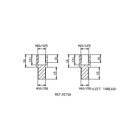 Puig Mirror Adapters BMW 2000-2025
