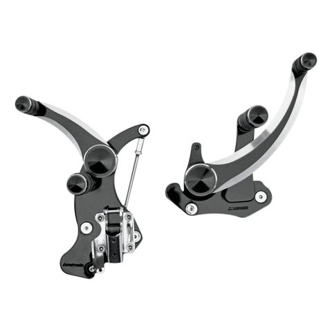 Accutronix 6" Over Forward Controls For Harley Touring 2014-2025