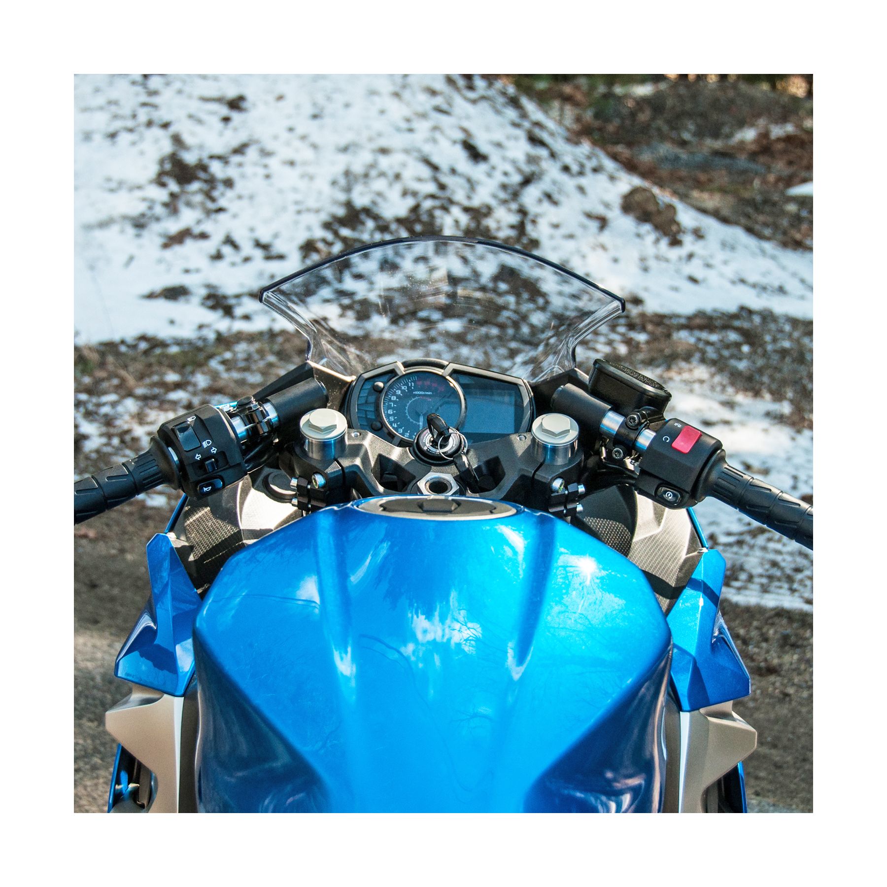 Woodcraft Riser Clip-Ons Kawasaki Ninja 400 2018-2023