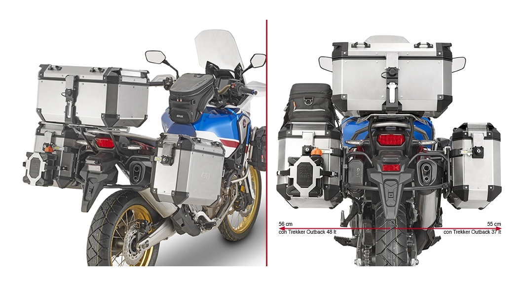 Africa twin luggage boxes Clearance