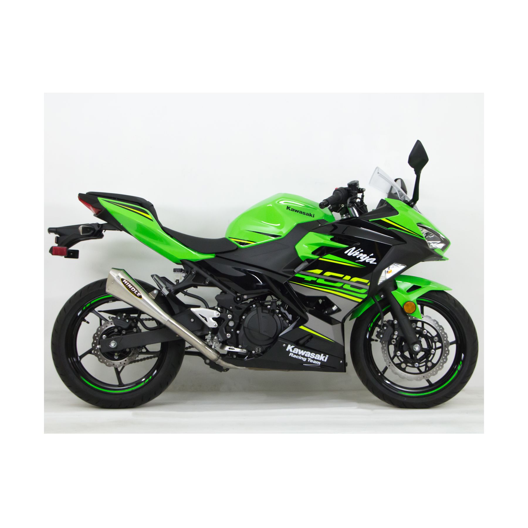 Hindle EVO Megaphone Exhaust System Kawasaki Ninja 400 / Z400 2018-202