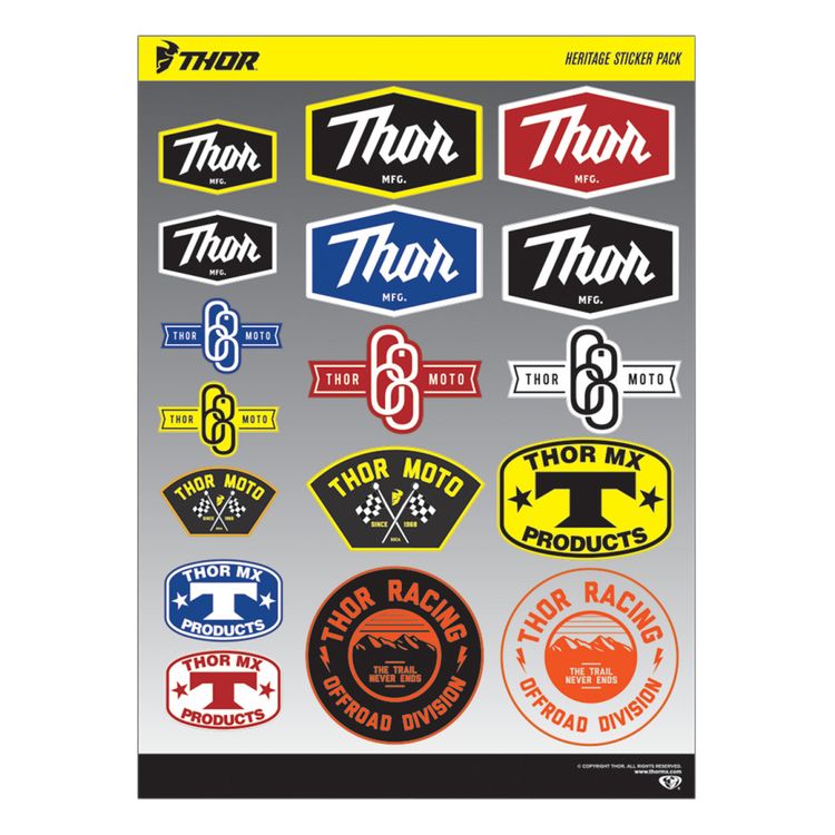 Thor Heritage Sticker Pack