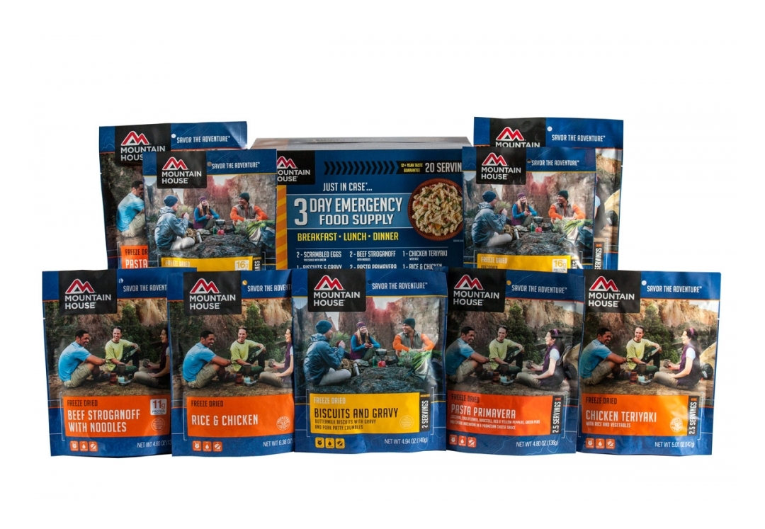 Mountain House 3Day Emergency Food Supply RevZilla