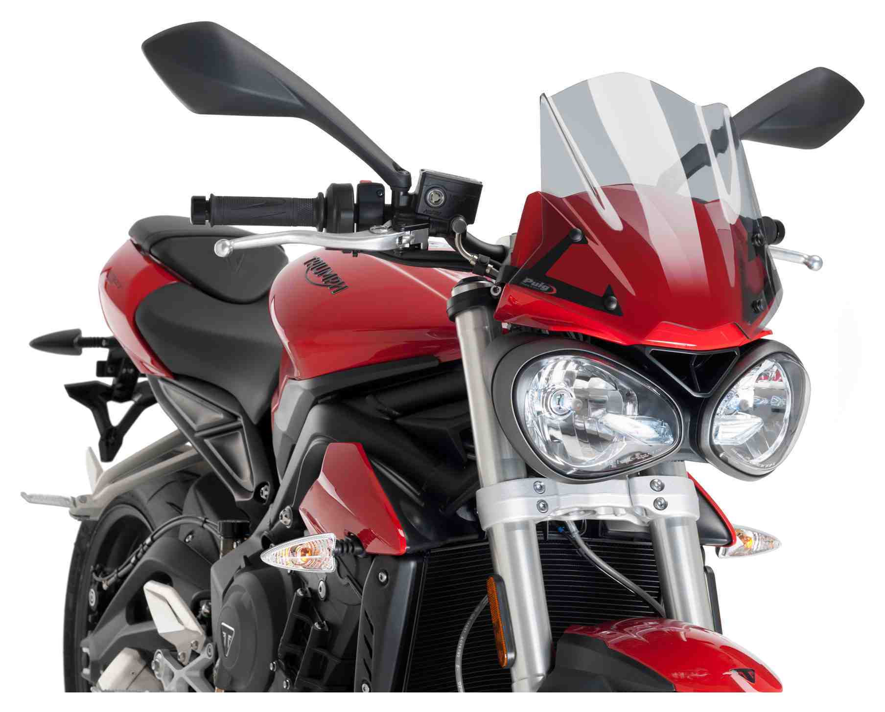 Puig Naked New Generation Windscreen Triumph Street Triple 765 S 2017-2019 N/A