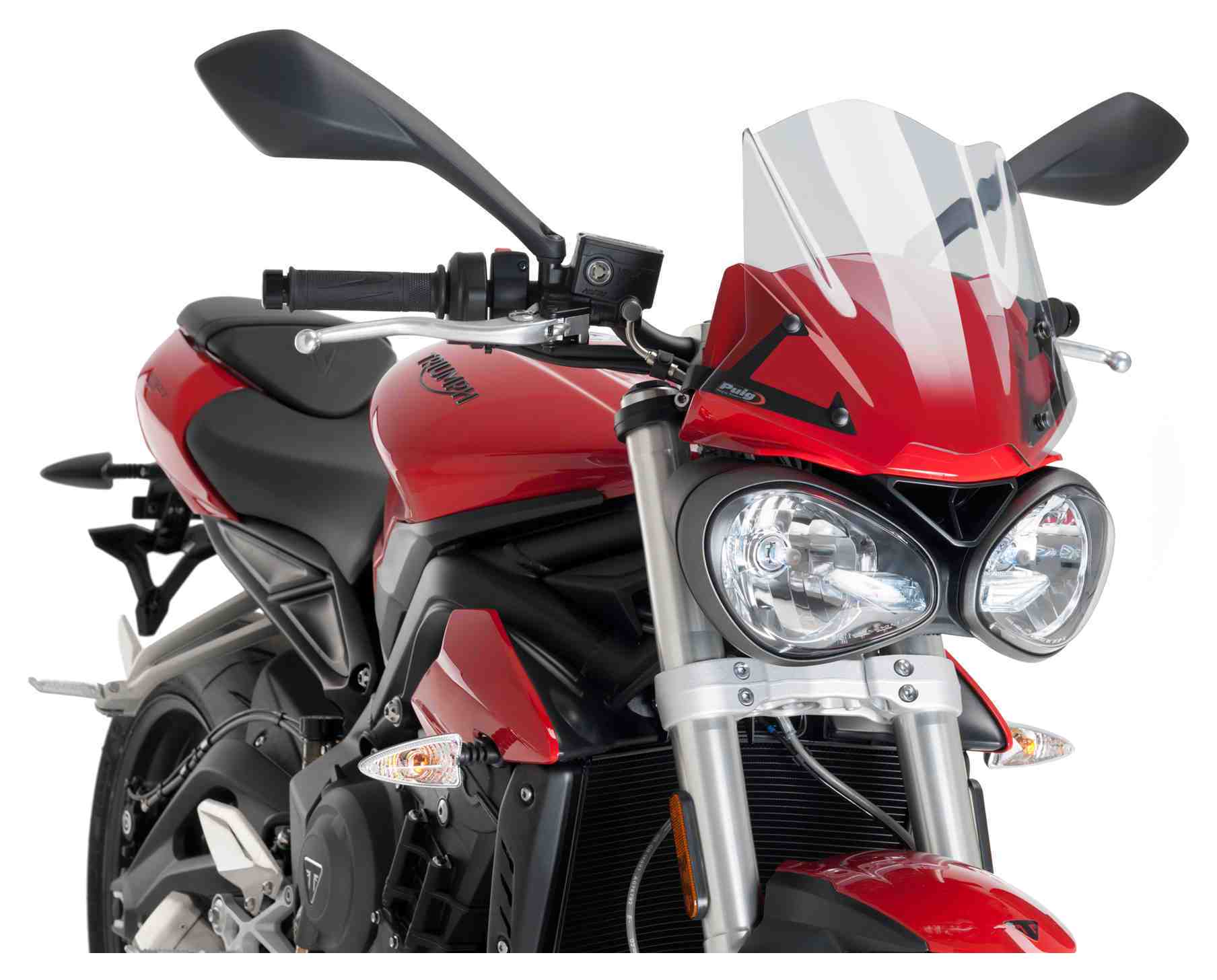 Puig Naked New Generation Windscreen Triumph Street Triple 765 S 2017-2019 N/A