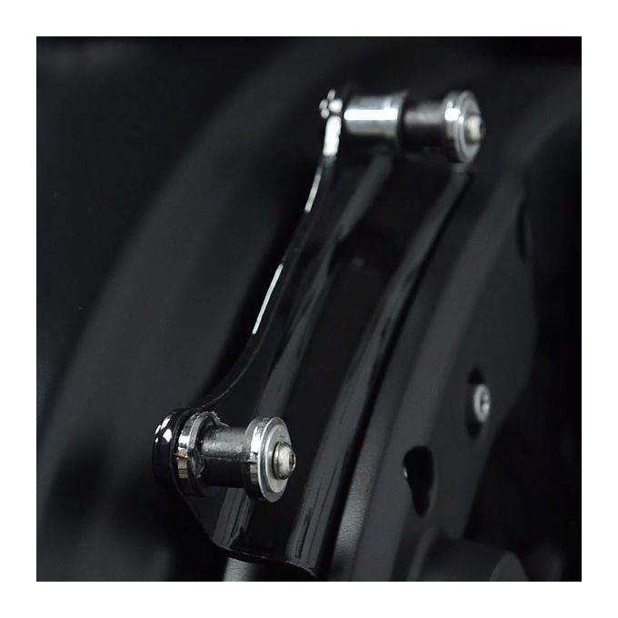 Black 4 Point Docking Hardware Kit Fit For Harley Electra - View #9