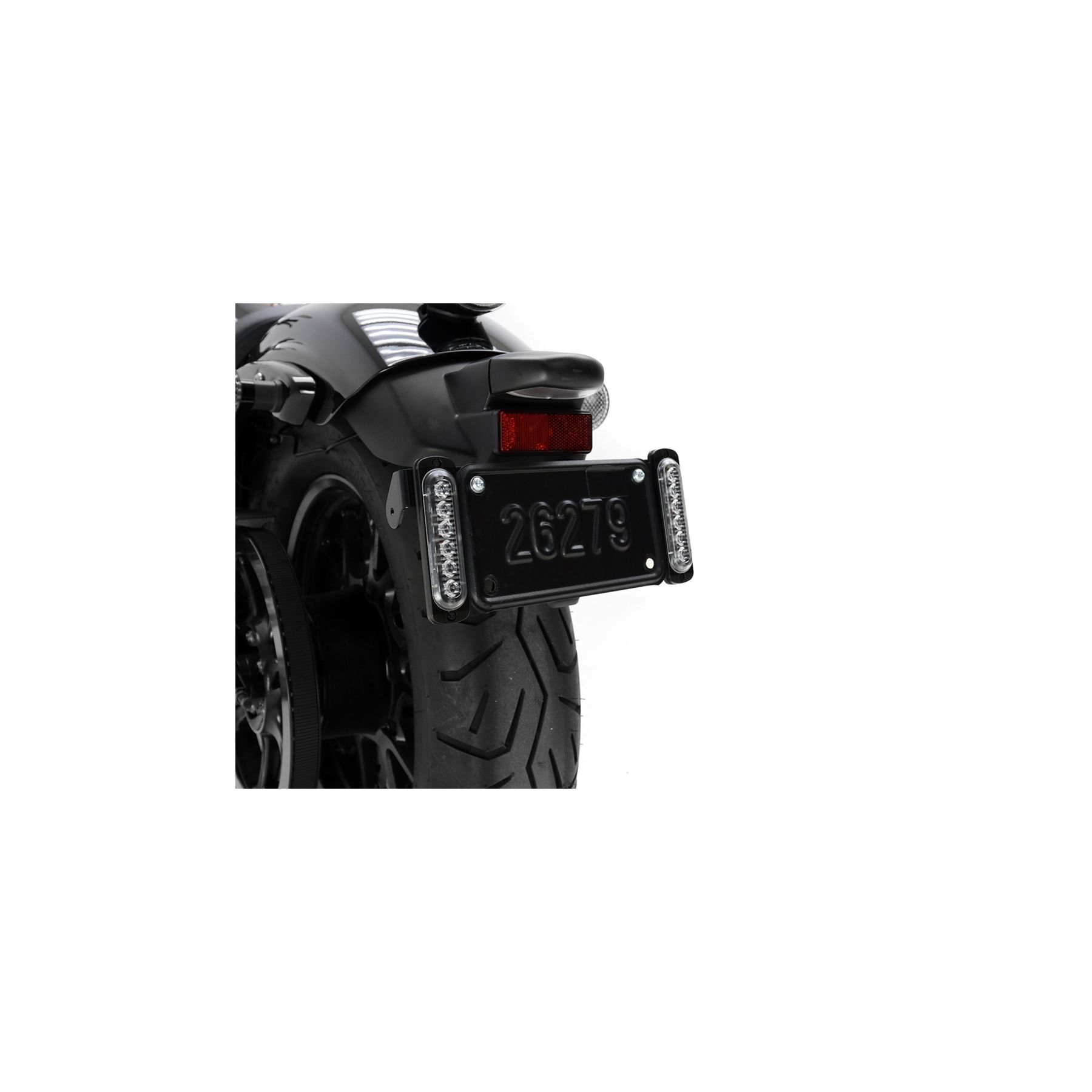 Denali B6 Dual License Plate LED Auxiliary Brake Lights