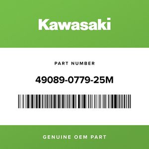 Kページ Kawasaki 49089-0779-25M SHROUD-ENGINE, LH, GREEN/EBONY - RevZilla