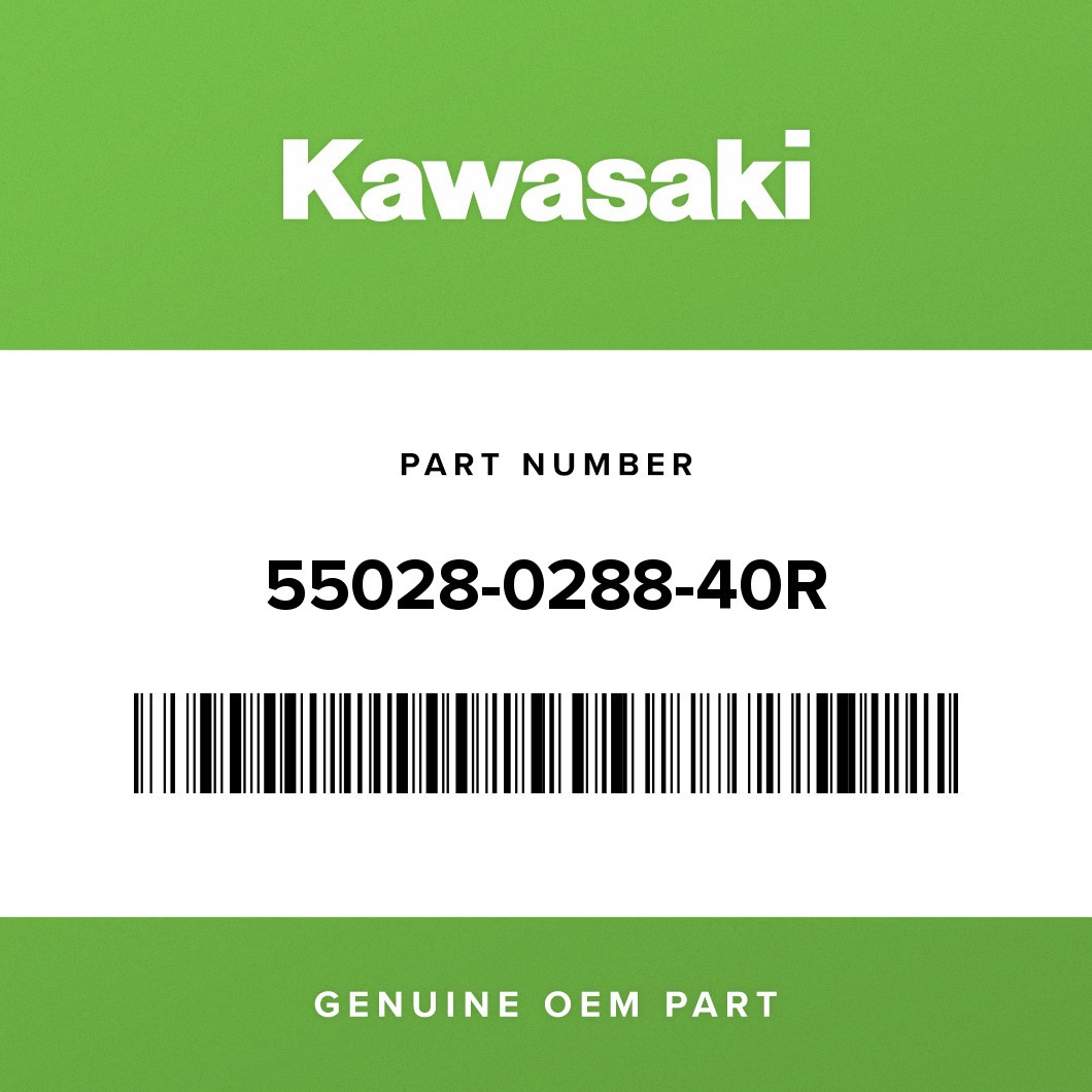 Kawasaki 55028-0288-40R COWLING, LWR, LH, G.B.GREEN - RevZilla
