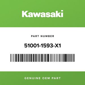 Kawasaki 51001-1593-X1 TANK-COMP-FUEL, G.SILVER - RevZilla