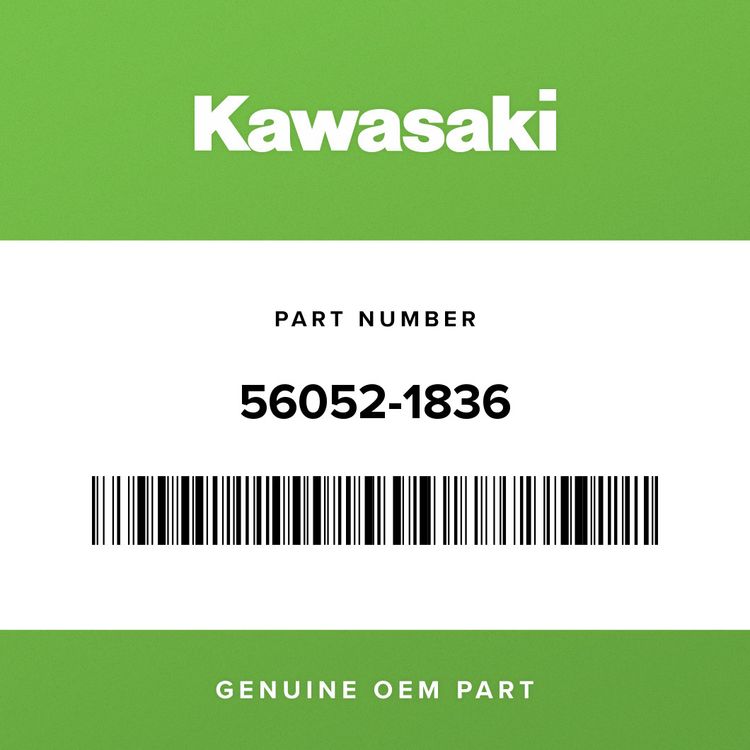 Kawasaki 56052-1836 MARK, LWR COWLING, LH, ZX-12R - RevZilla