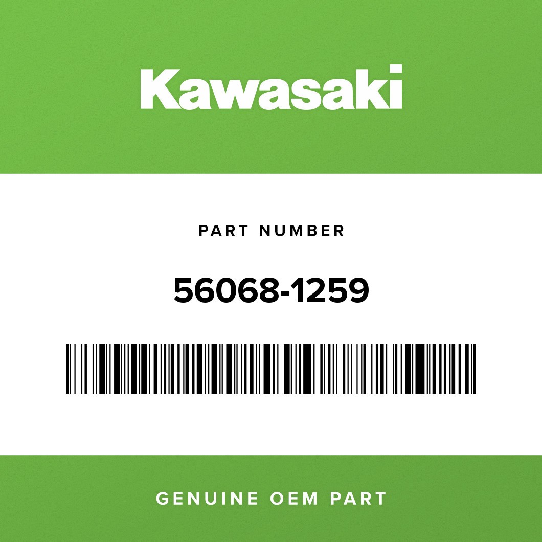 Kawasaki 56068-1259 PATTERN, SIDE COVER, LH - RevZilla
