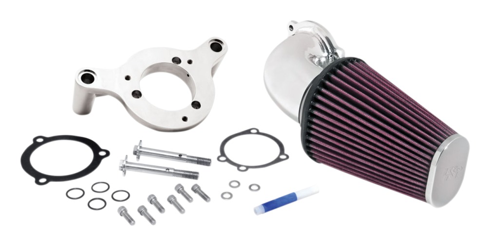 K&N High Flow Air Charger Intake Kit For Harley Dyna / Softail N/A