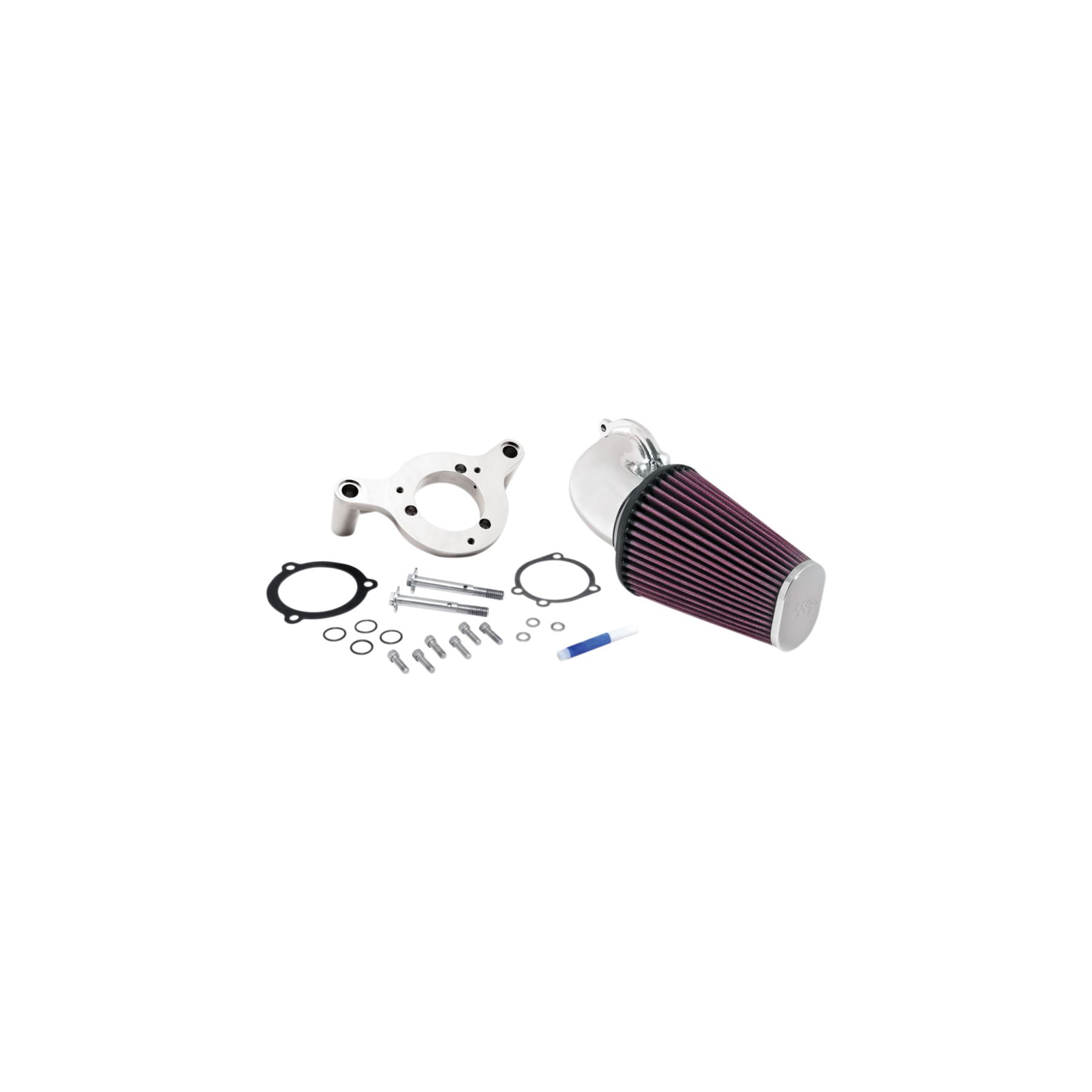 K&N High Flow Air Charger Intake Kit For Harley Dyna / Softail