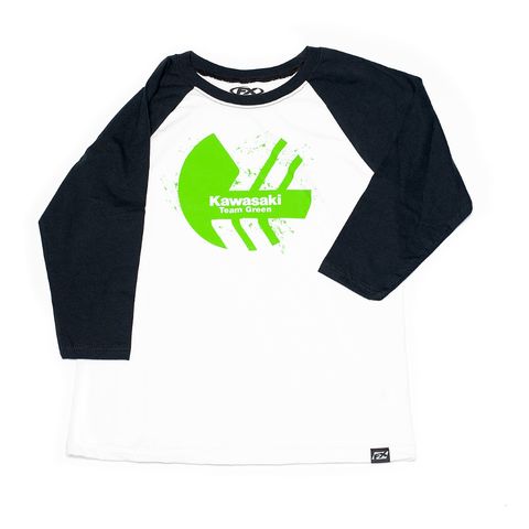 Factory Effex Youth Kawasaki Cased Baseball T-Shirt