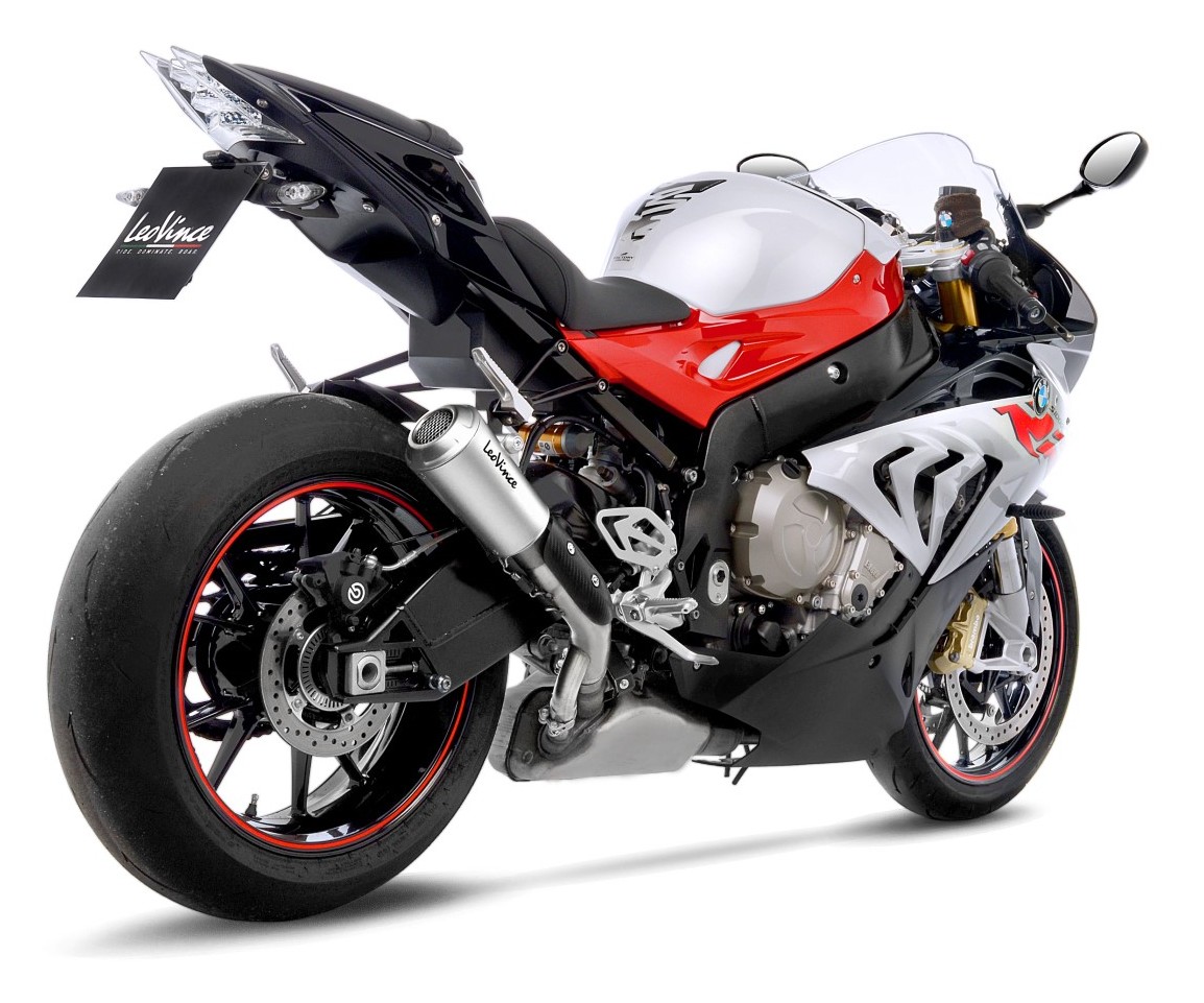 LeoVince LV-10 Slip-On Exhaust BMW S1000RR 2017-2019 - RevZilla