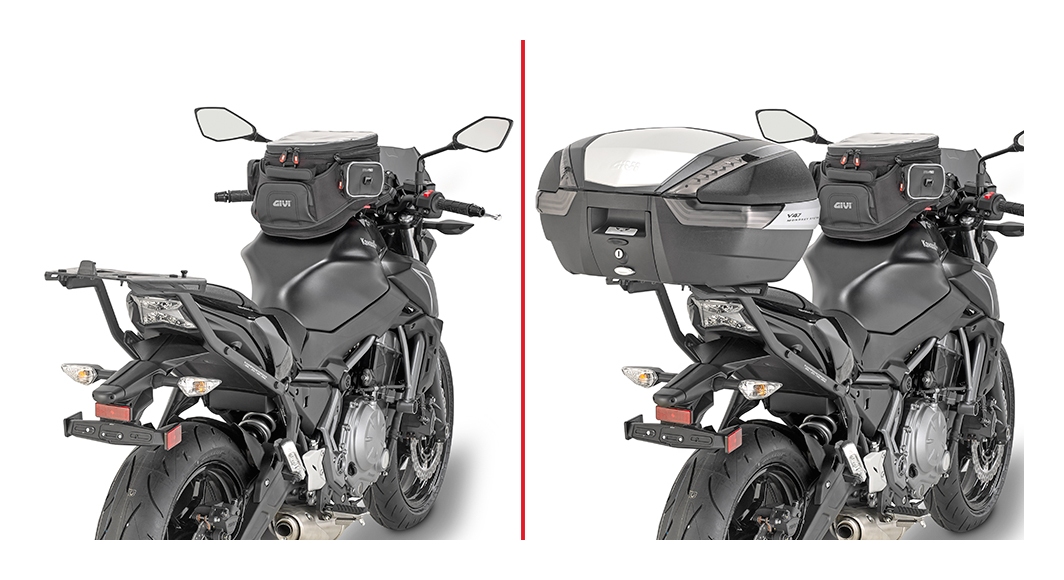 Givi 4117FZ Top Case Rack Kawasaki Ninja 650 / Z650 2017-2025 undefined