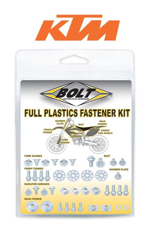 Bolt Hardware Full Plastics Fastener Kit KTM 50 SX 20022018 20 (4.
