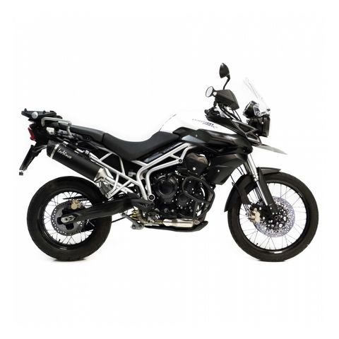 LeoVince Nero Slip-On Exhaust Triumph Tiger 800 / XCa / XCx / XR / XRx 2011-2016