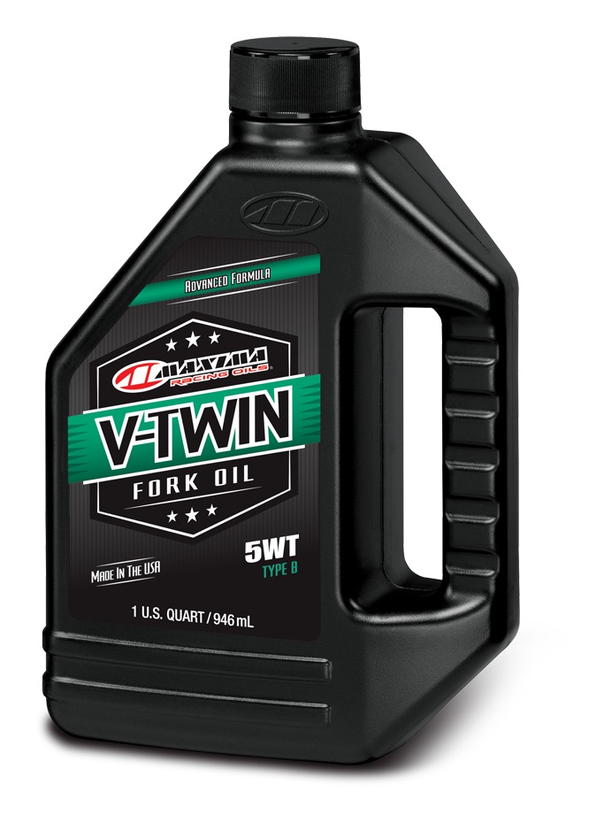 Maxima V-Twin Fork Oil 5WT 1 Quart