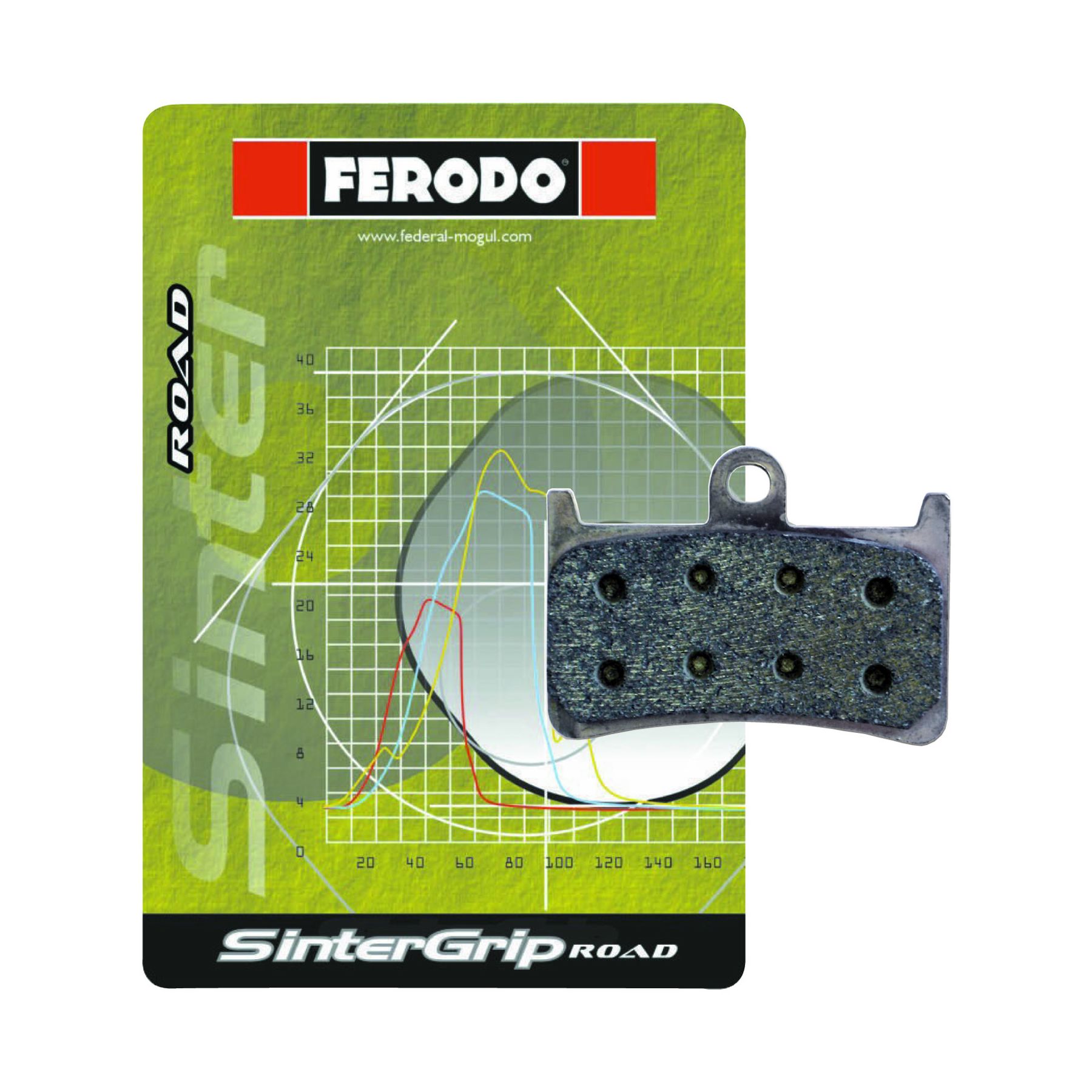 Ferodo FDB2196ST SinterGrip Front Brake Pads