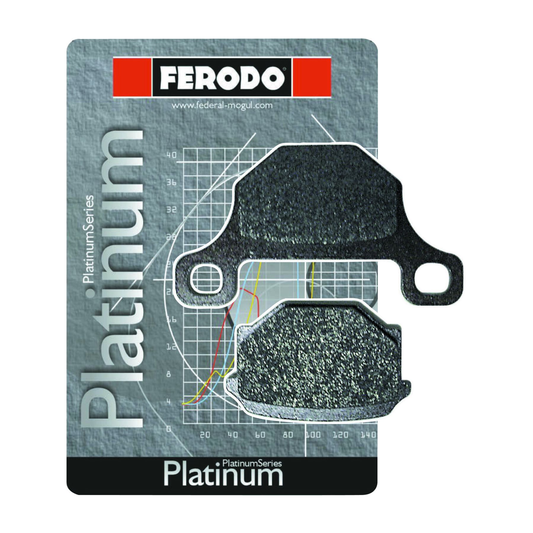 Ferodo FDB207P Platinum Rear Brake Pads