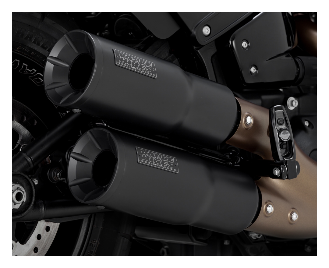 Vance & Hines Hi-Output Slip-On Mufflers For Harley Softail