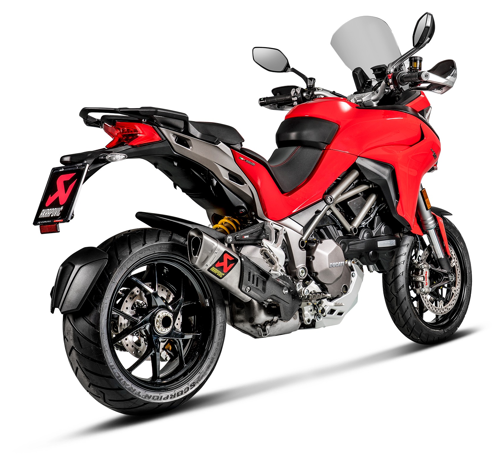 Akrapovic GP Slip-On Ducati Multistrada 1200 / 1200 / 1260 / S 2015-2019 |  10% ($95.88) Off! - RevZilla