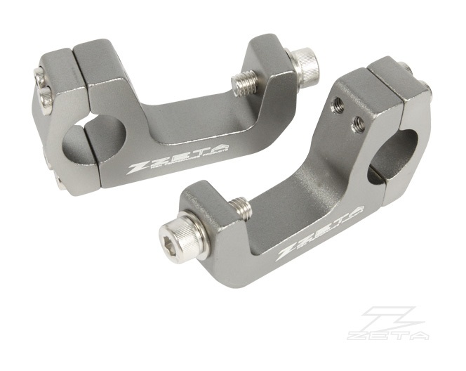 Zeta U-Clamp Handguard Handlebar Clamp Kit 7/8" ctr- 58mm