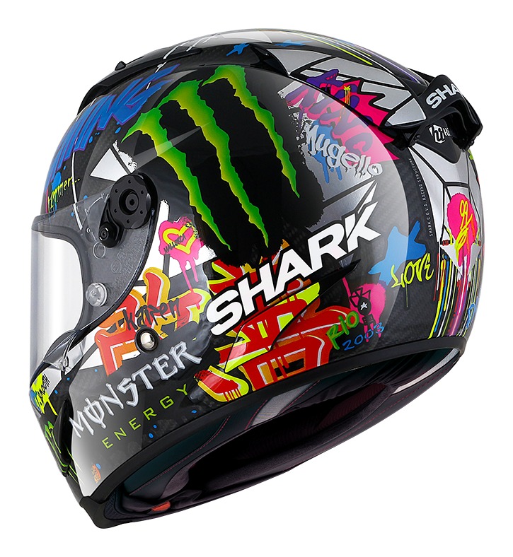Shark Race-R Pro Carbon Lorenzo Catalan GP 2018 Replica Helmet