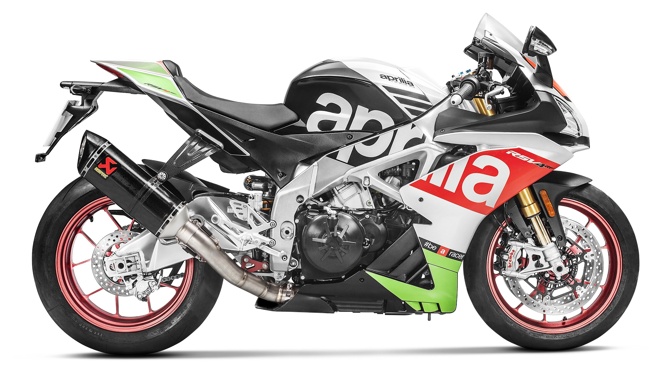 Akrapovic Slip-On Exhaust Aprilia RSV4 RR / RF / Tuono V4