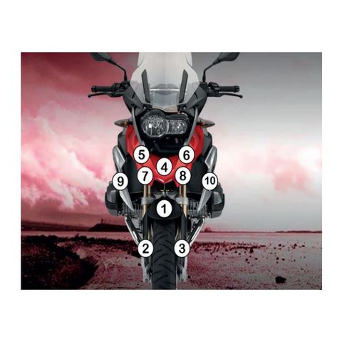 R&G Racing Second Skin Polyurethane Protective Film BMW R1200GS 2013-2016