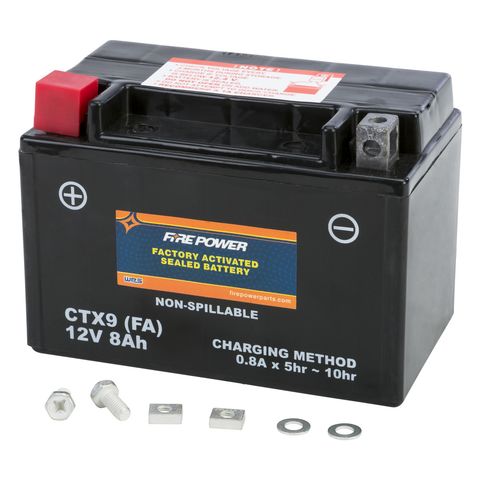 Fire Power Factory Activated Battery CTX9-BS