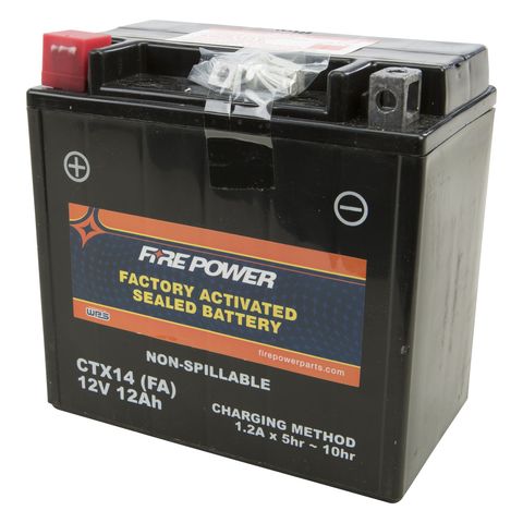 Fire Power Factory Activated Battery CTX14-BS
