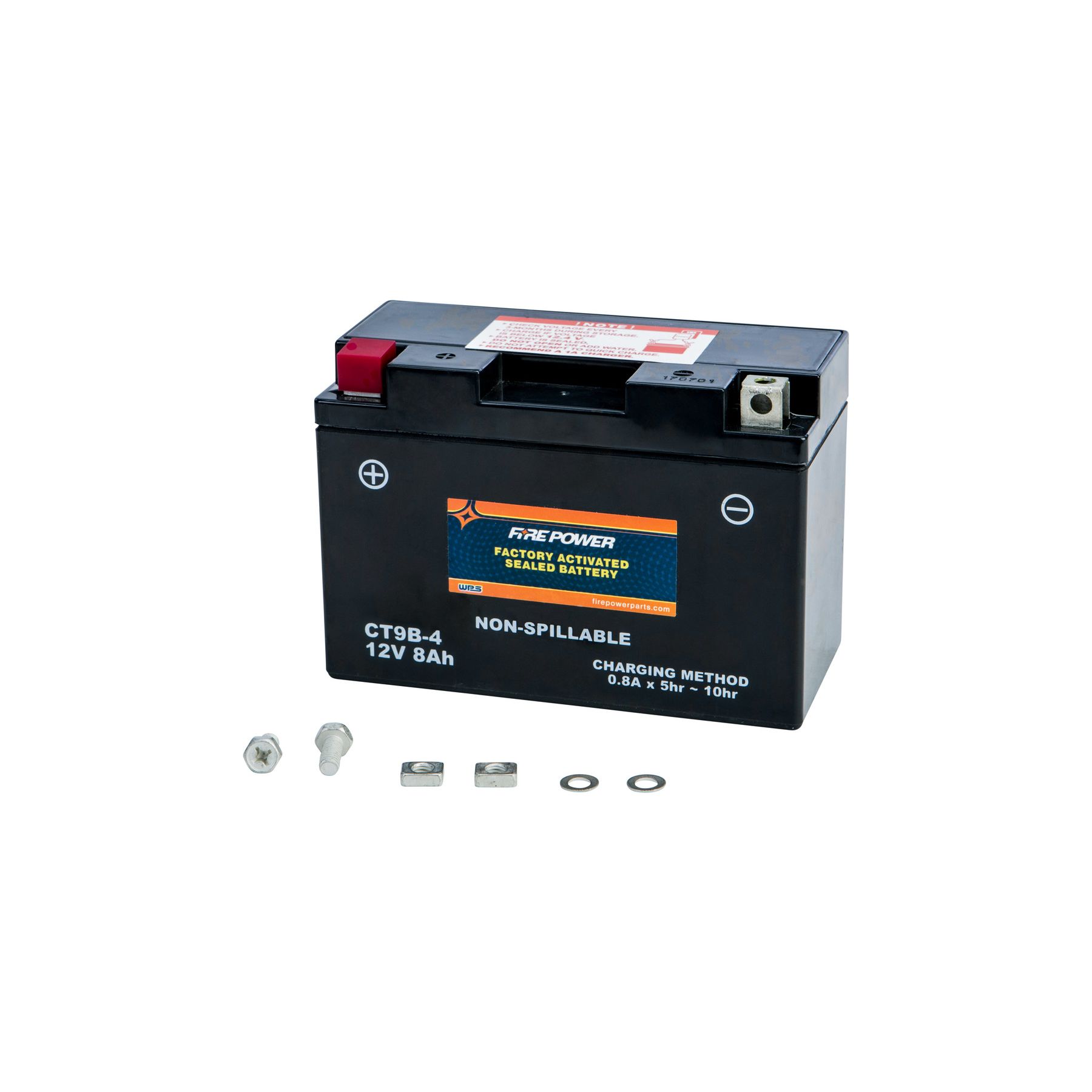 Fire Power Factory Activated Battery CTZ8V