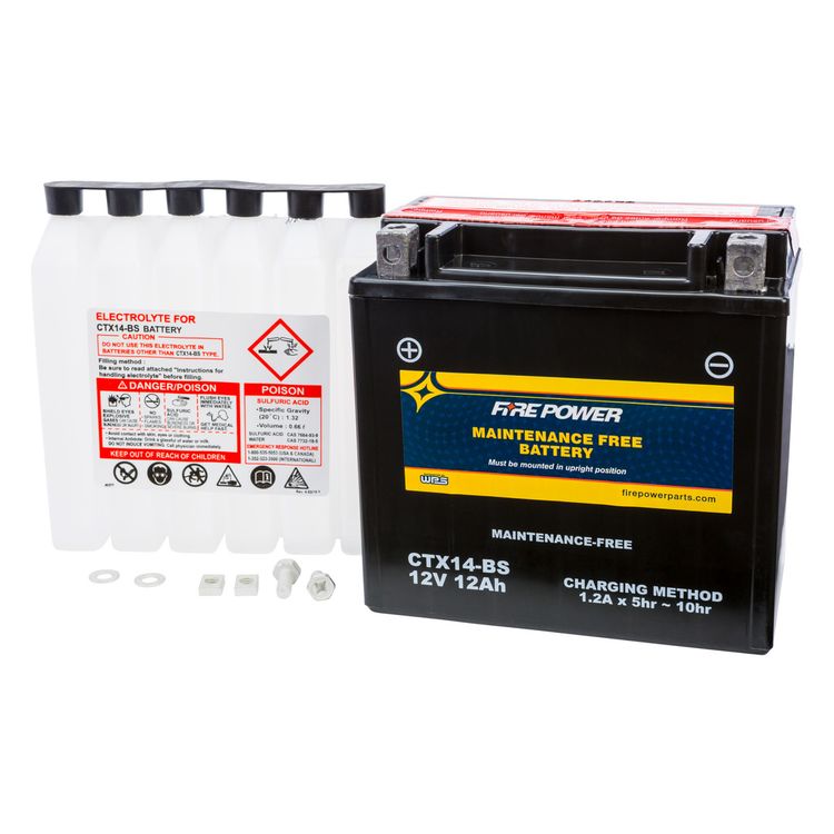 Fire Power Maintenance Free AGM Battery