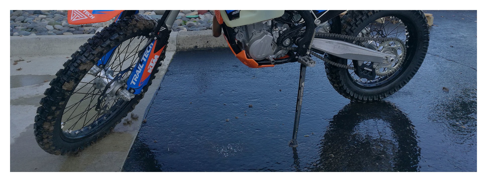 Automotive Other Body & Frame Motorcycle Parts TRAIL TECH KICKSTAND