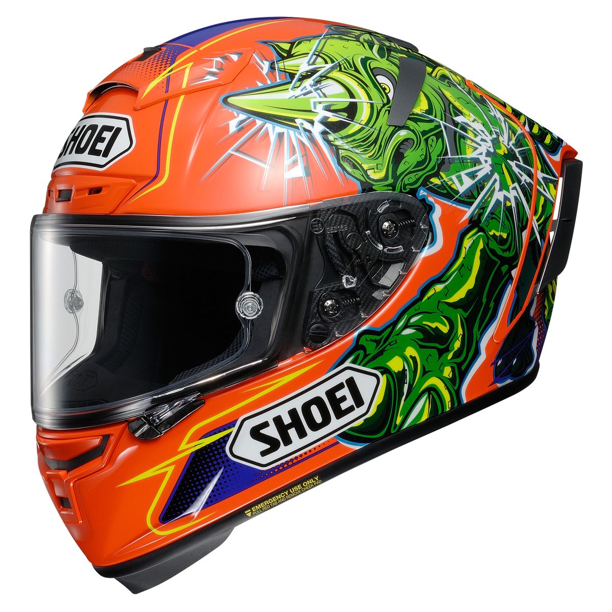 Shoei helm orange Clearance