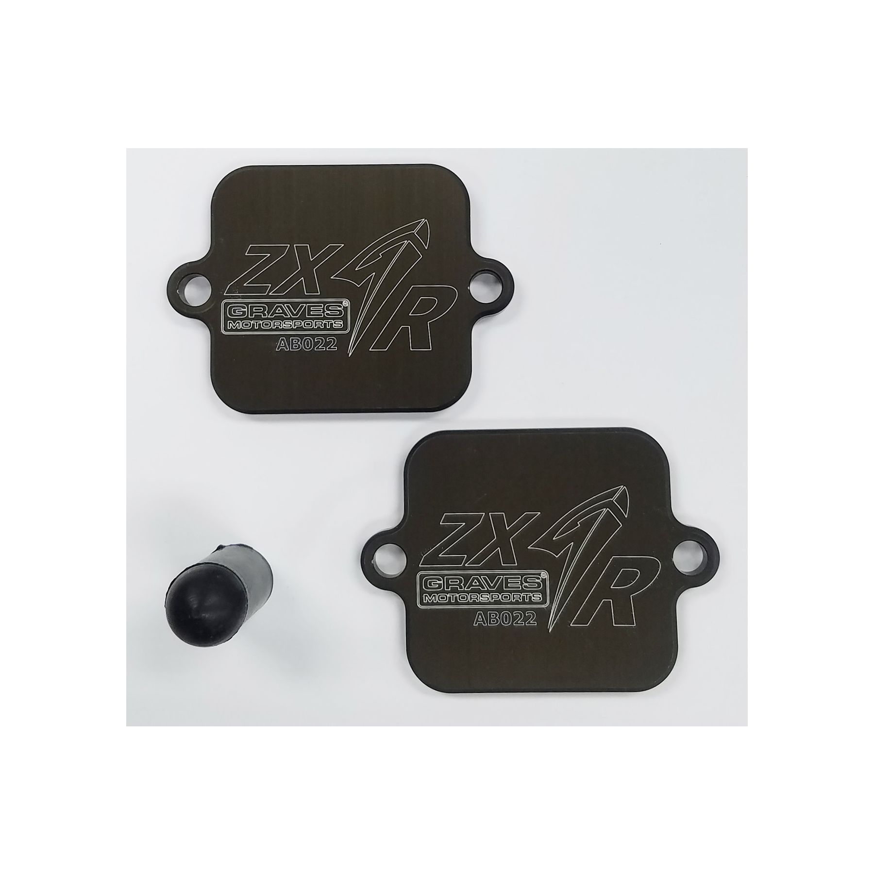 Graves Block Off Plates Kawasaki ZX4R / ZX6R / ZX636 / Z900 / ZX-10R /