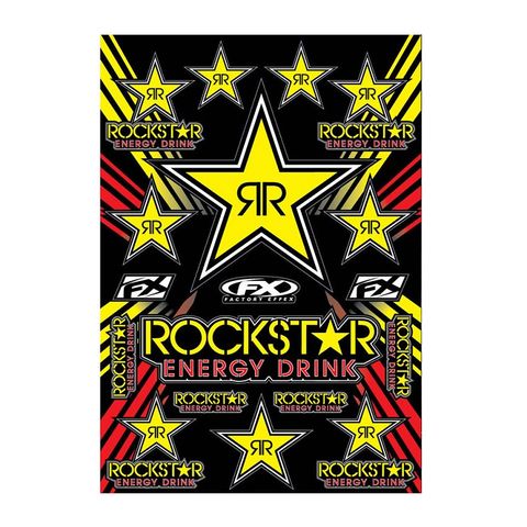 Factory Effex Rockstar Sticker Sheet