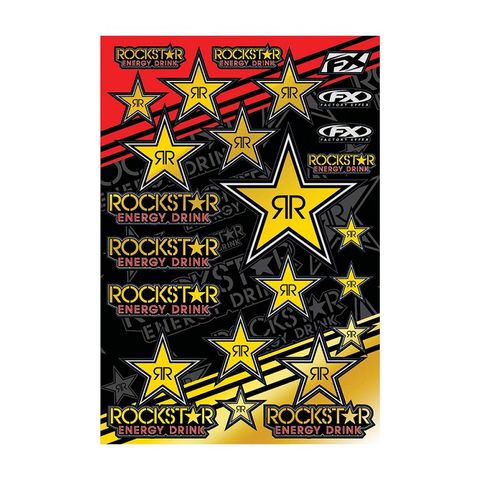 Factory Effex Rockstar Sticker Sheet