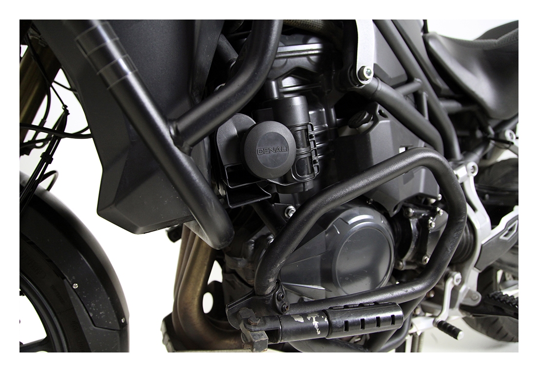 Denali SoundBomb Horn Mount Triumph Tiger Explorer 1200 2012-2017 - RevZilla