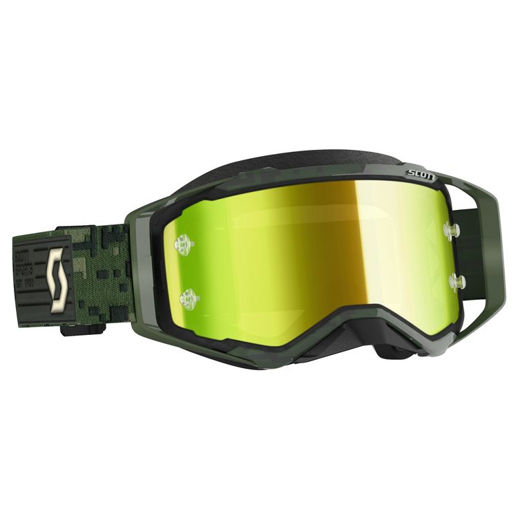 Khaki Green/Yellow Chrome