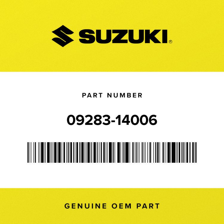 Suzuki 09283-14006 SEAL, GEAR SHIFT SHAFT OIL - RevZilla