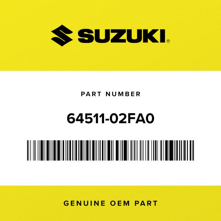 Suzuki 64511-02FA0 SPROCKET, REAR (NT:39) - RevZilla